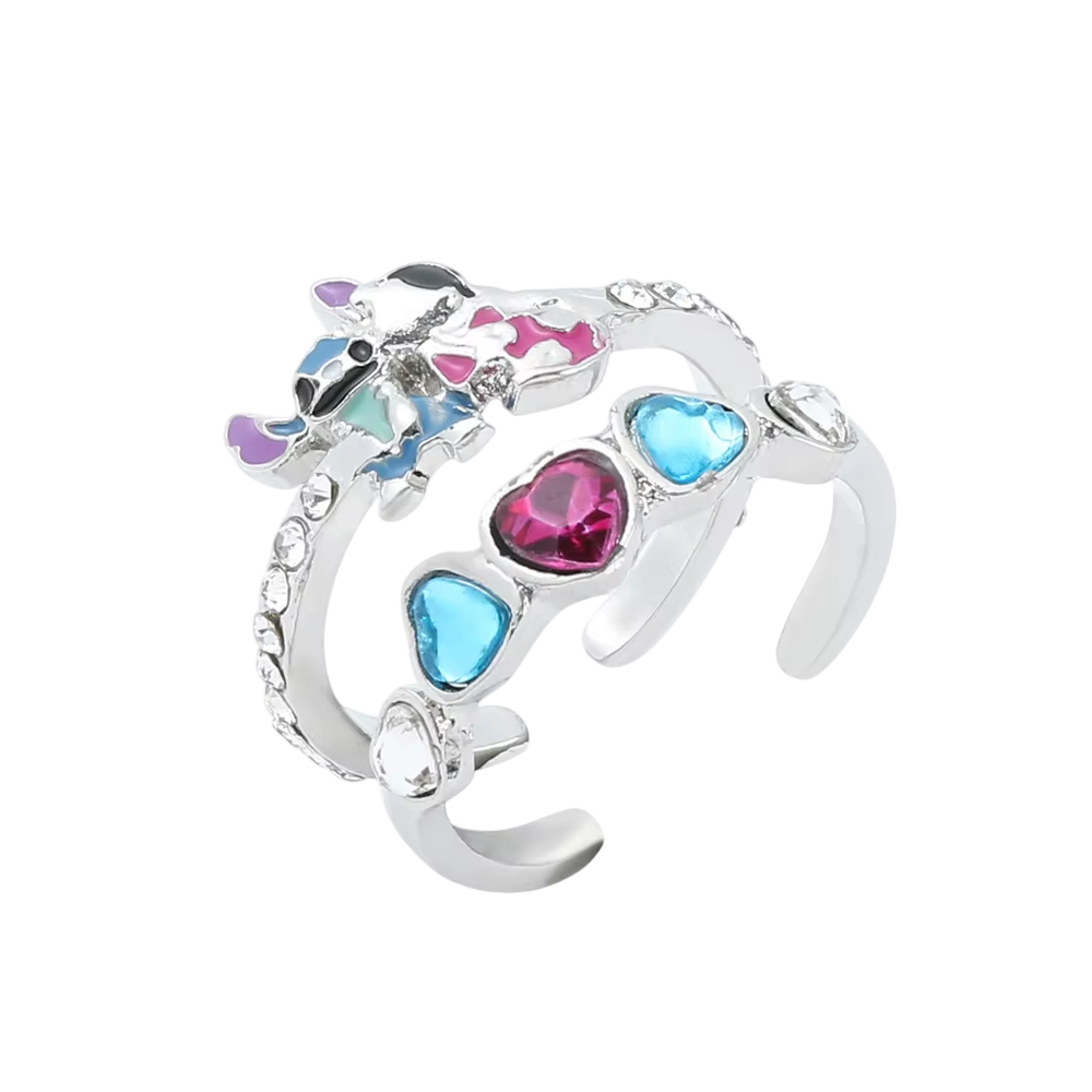 Stitch Ring Silver