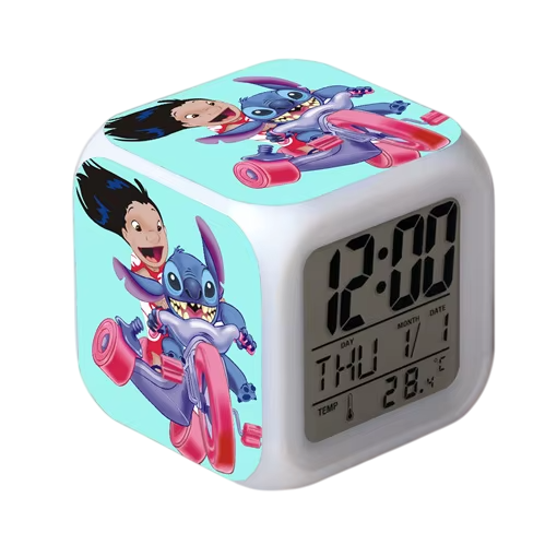 Väckarklocka Barn Lilo Stitch