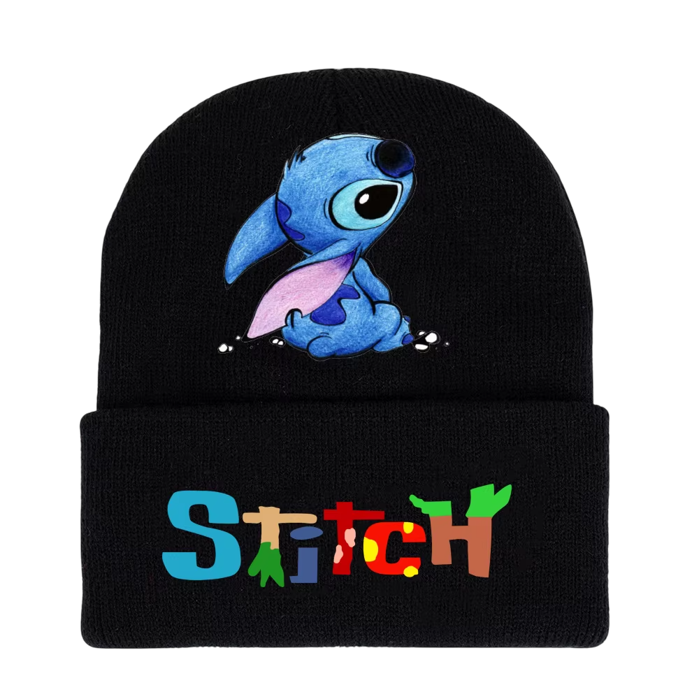 Stitch Mössa Svart