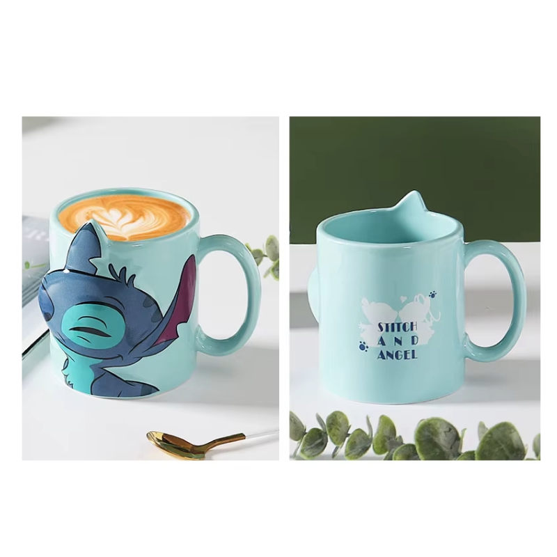 Stitch &amp; Angel Mugg
