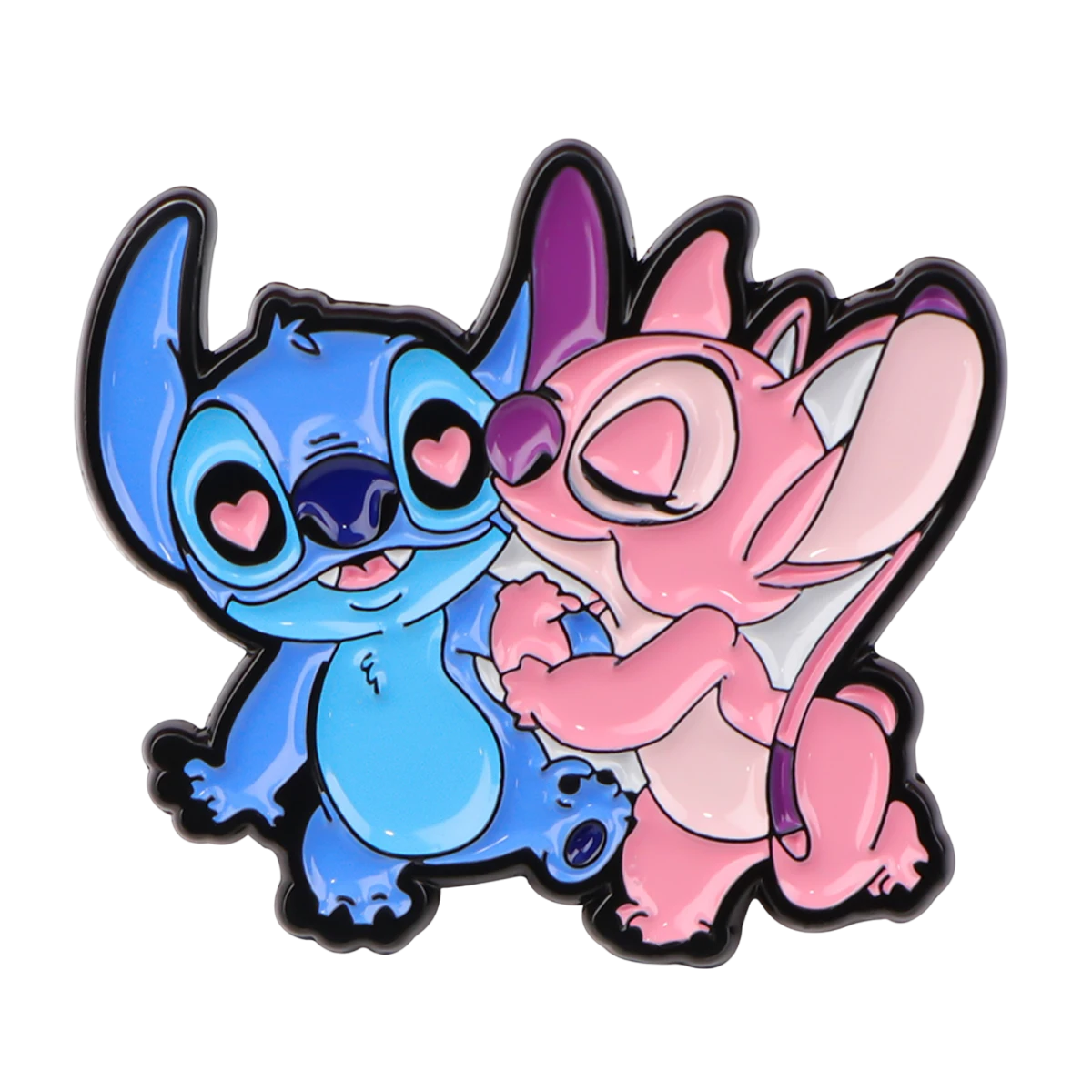 Stitch &amp; Angel Pin
