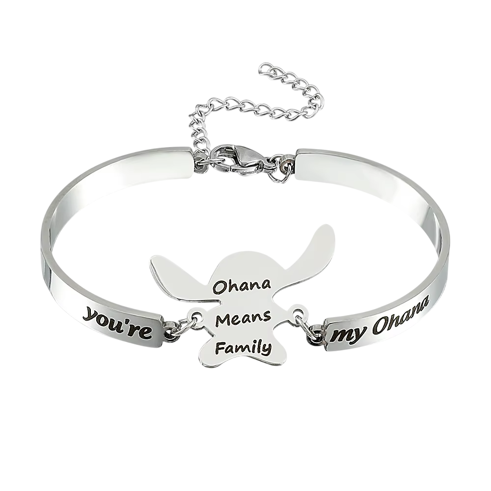 Stitch Armband Silver
