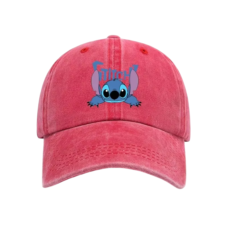 Stitch Keps Röd