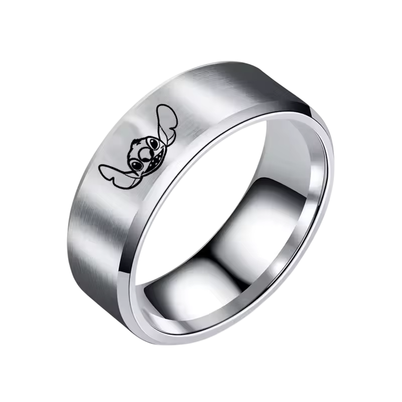 Stitch Ring Silver