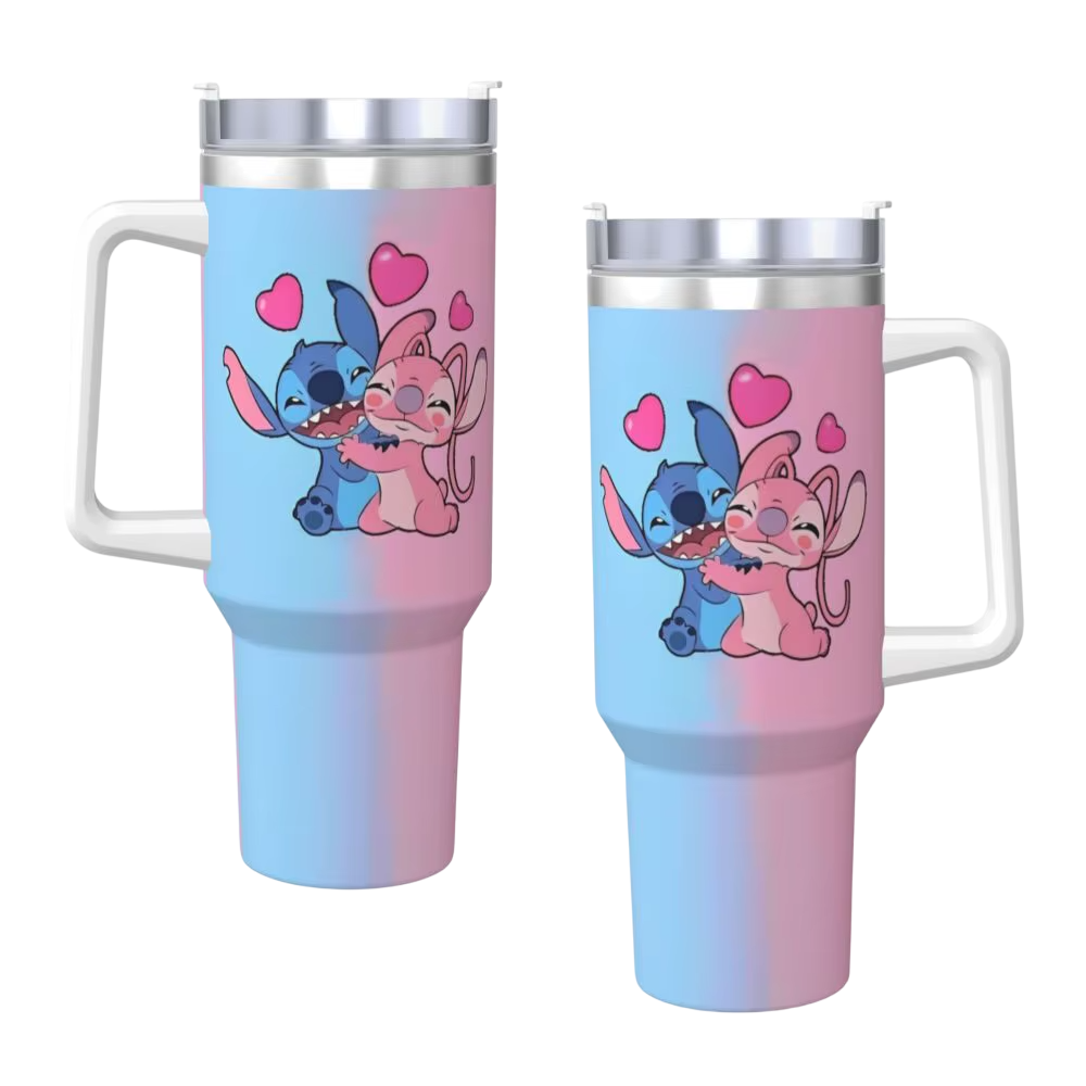 Stitch &amp; Angel Mugg